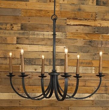 Black Wrought Iron Chandeliers Lanzhome