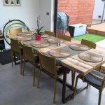 Reclaimed Industrial Chic 8-10 Seater Dining Table Copper | Et