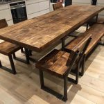 Reclaimed Industrial Chic 6-10 Seater Extending Dining Table | Et