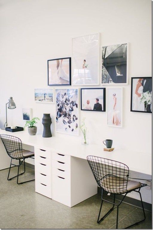 Be More Productive with 25 Wonderful Two Person Desk Design for .