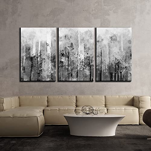 Abstract Black and White Wall Art: Amazon.c