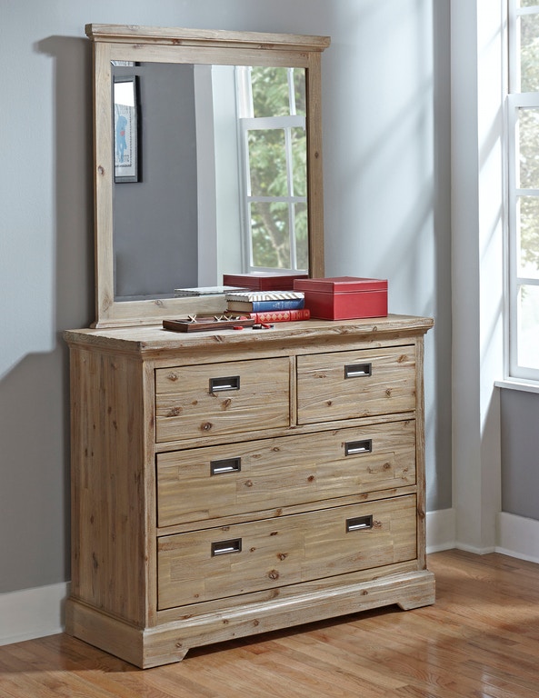 Hillsdale Kids and Teen Youth Oxford 4 Drawer Dresser And Mirror .