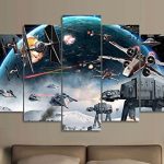 Amazon.com: 5PCS Framed Starwars Battle Canvas Prints - 5 Piece .