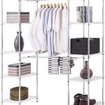 Amazon.com: Tangkula Expandable Garment Rack, Portable Adjustable .