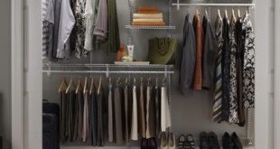ClosetMaid ShelfTrack Adjustable Closet Organizer Kit & Reviews .