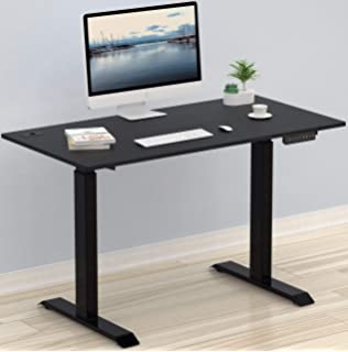 Amazon.com: Pneumatic Adjustable Height Standing Desk (48", White .