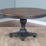 Bourbon County Round Dining Table w/ Adjustable Height - Shop for .