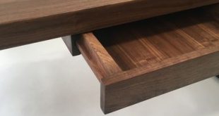 Buy a Hand Made Modern Adjustable Standing Desk - Walnut Electric .
