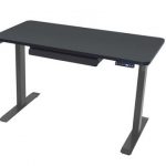 MotionWise Manager Series Electric Height Adjustable Desk with .