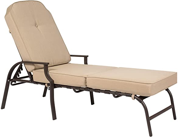 Amazon.com : Best Choice Products Outdoor Chaise Lounge Chair .