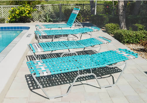 aluminum chaise lounge pool chairs