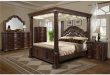 Elements International Tabasco King Canopy Bed (With images .