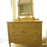 1940s Dresser LOCAL PICK-UP Yellow Solid Wood 3 Drawer Chest on .