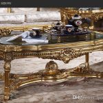 2020 Antique CLASSIC FURNITURE French Classic Coffee Table With .