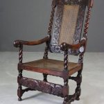 Antique Carved Oak Open Arm Chair - Antiques Atlas (With images .