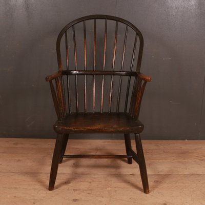 Antique Wooden Windsor Armchair for sale at Pamo