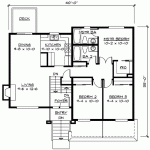 Plan 23441JD: Split Level Home Plan in 2020 | Split level house .