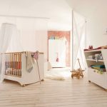 Modern Kids Room Furniture Set with Convertible Baby Crib â .