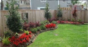 Backyard, along the fence? | Backyard landscaping designs .