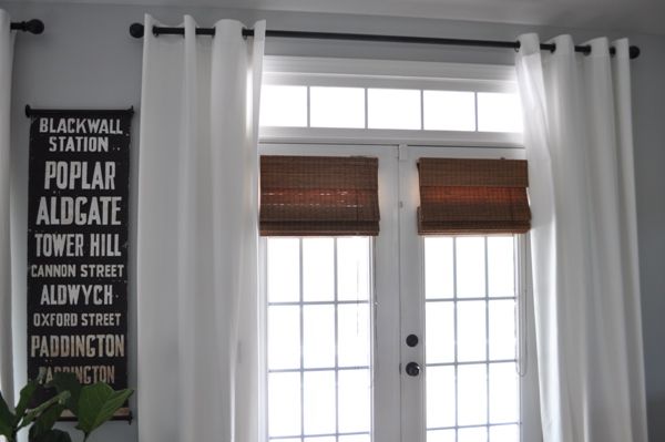 these window treatments exactly: bamboo shade, breezy white .