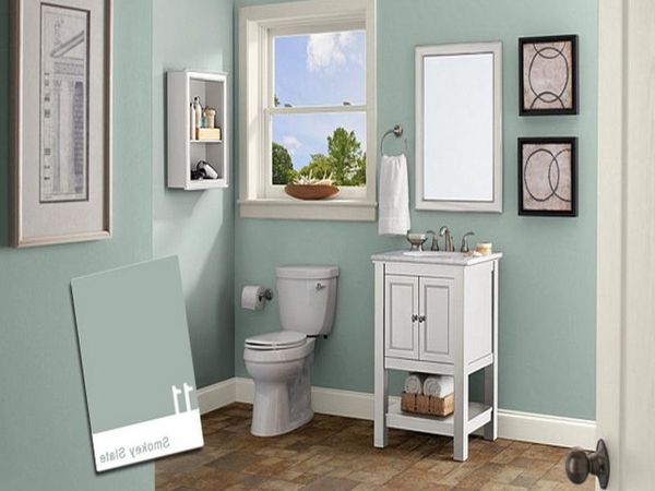 bathroom color schemes for small
bathrooms