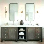 Light For Round Bathroom Mirror Double Vanity Alluring Lighting .