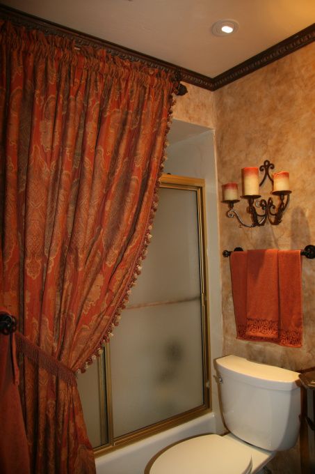 Information About Rate My Space | Tuscan bathroom, Shower curtain .