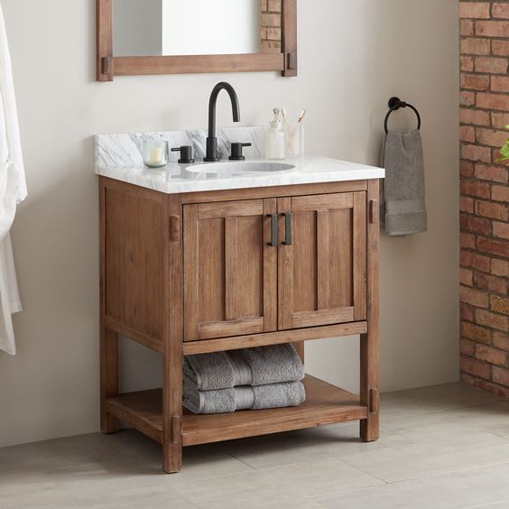 How to Pick the Perfect Small Bathroom Vanity | PullCa