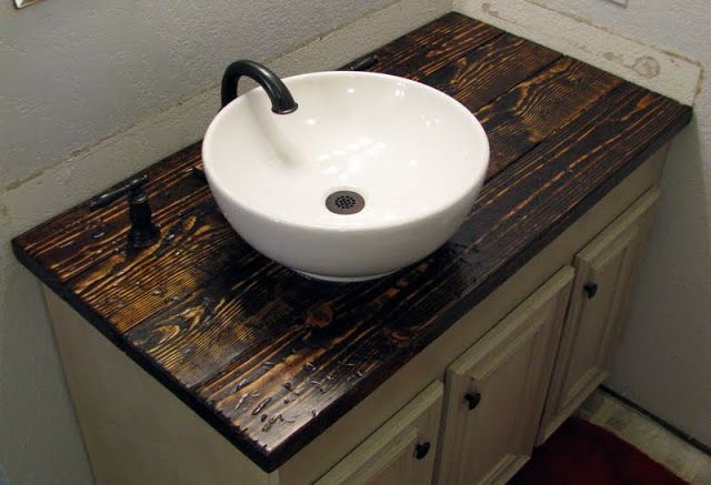Clover House | Diy bathroom vanity, Wood bathroom, Bathroom .