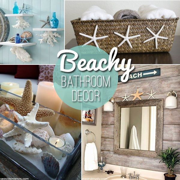 beach themed bathroom decorating ideas