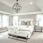 How to Choose Bedroom Lights | Rustic master bedroom, All white .