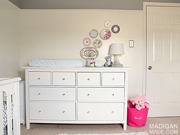 Our IKEA HEMNES Dresser / Changing Table - Rosyscripti