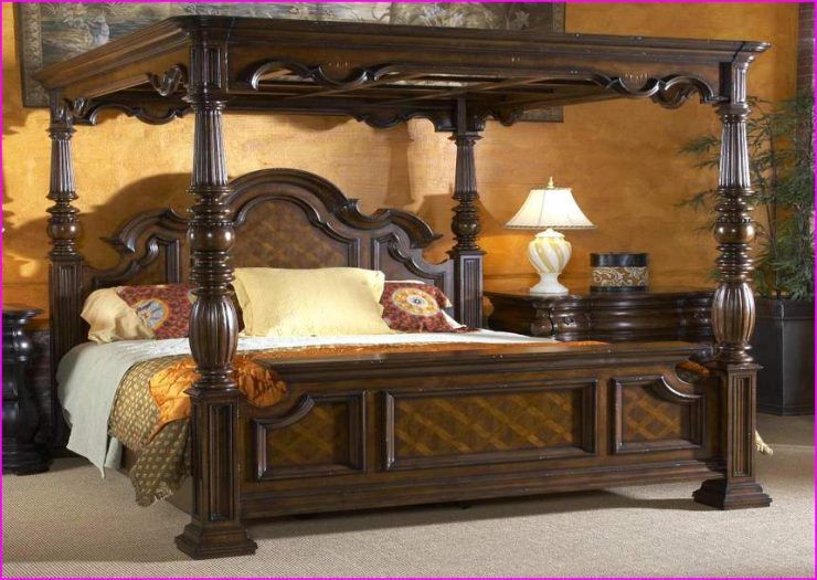 Best King Size Canopy Bedroom Sets Lanzhome Com