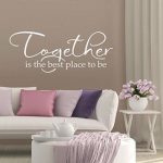 Big Savings for Together is the best place to be Wall Decal .