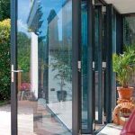 aluminum bifold door | Enclosed patio, House desi