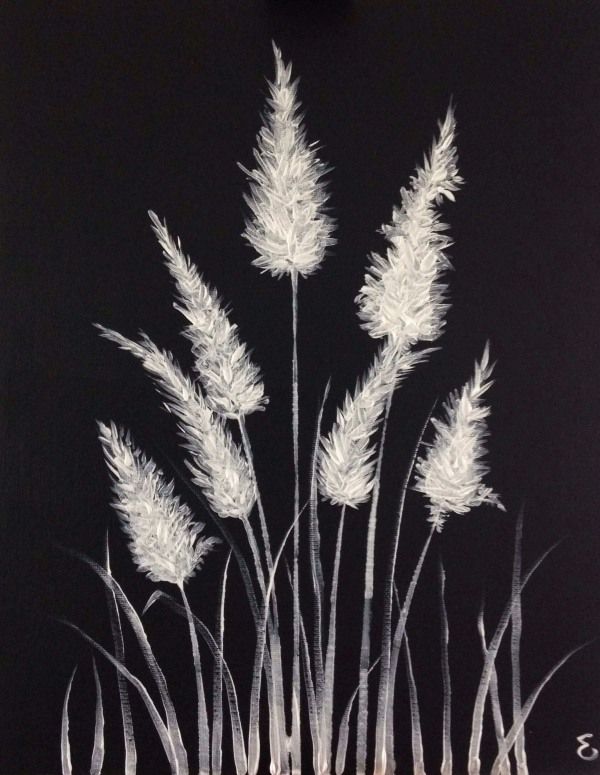 Black And White Painting Ideas On Canvas | Black canvas art, Black .