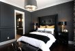 Bold Black And White Bedrooms With Bright Pops of Col