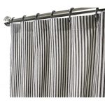 Black and White Striped Shower Curtain: Amazon.c