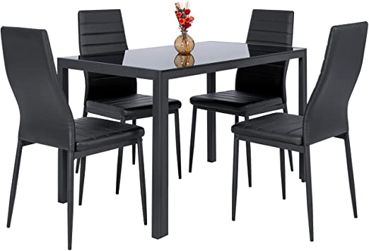 Amazon.com - Best Choice Products 5-Piece Kitchen Dining Table Set .