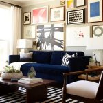 Blue Couches | Eclectic living room, Interior, Home living ro