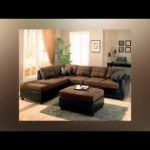 Living Room Decorating Ideas with Dark Brown Sofa - YouTu