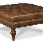 36 Top Brown Leather Ottoman Coffee Tables | Tufted ottoman coffee .