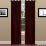 burgundy curtains | Burgundy curtains, Grommet curtains, Panel .