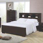 Amazon.com: Jessica California King Bed with Storage Headboard and .