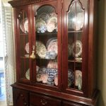Cherry Dining Table, Chairs, China Cabinet - should I paint i
