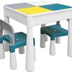 Amazon.com: Children's activity table and chair set, Toy storage .