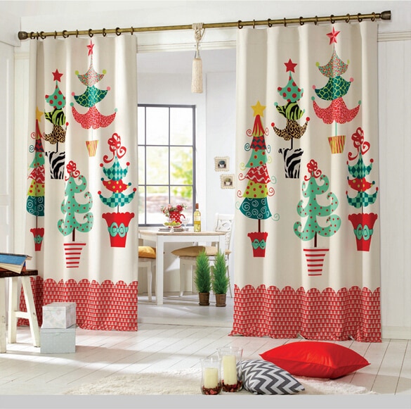 Free shipping window curtains for living room, balcony, study .