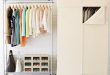 InterMetro Clothes Rack with Cotton Canvas Cover | The Container Sto