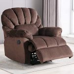 Amazon.com: Fabric Recliner Chair, Self-Adjusting The Backrest and .