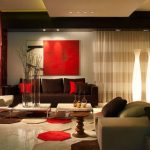 Living Room: Contemporary Living Room Ideas Using Red Living Room .
